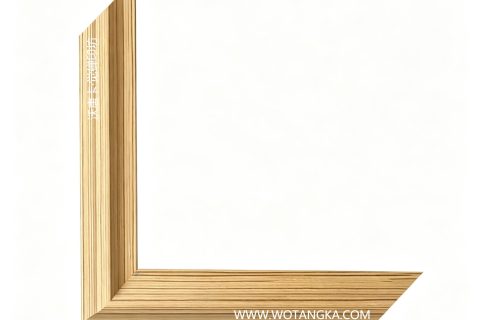 沃唐卡·觉蝉印坊：画框编号PictureFrame0112-仿斑马木纹线条框