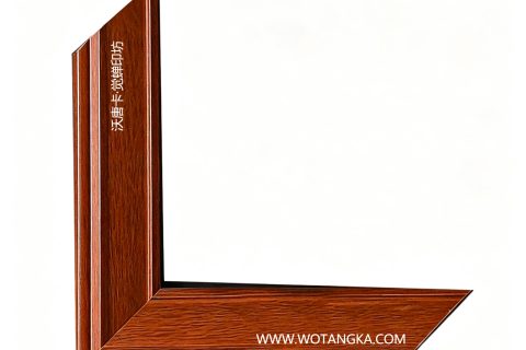 沃唐卡·觉蝉印坊：画框编号PictureFrame0146-红樱桃直细木纹框条