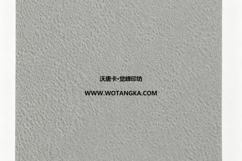 沃唐卡·觉蝉印坊：卡纸编号MAT0125-细砂皮纹浅灰色