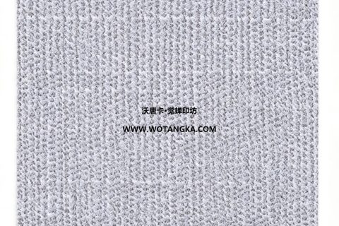 沃唐卡·觉蝉印坊：卡纸编号MAT0139-粗编织纹浅灰色