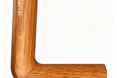 沃唐卡·觉蝉印坊：画框编号PictureFrame0152-天然实木直山纹浅黄橡木色圆角框