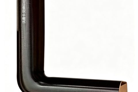 沃唐卡·觉蝉印坊：画框编号PictureFrame0154-天然实木素面哑光炭黑实木圆角框