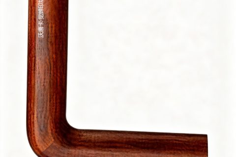 沃唐卡·觉蝉印坊：画框编号PictureFrame0155-天然实木细山纹红檀棕圆角框