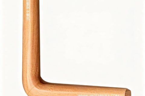 沃唐卡·觉蝉印坊：画框编号PictureFrame0158-天然实木细直纹榉木黄圆角框