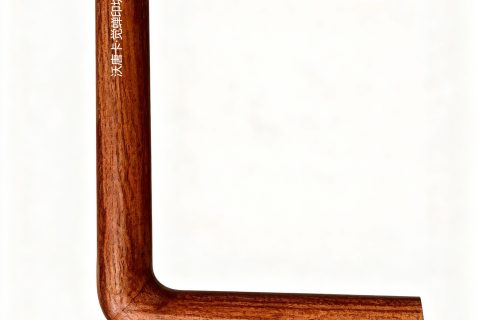 沃唐卡·觉蝉印坊：画框编号PictureFrame0162-天然实木细直纹沙比利棕圆角框