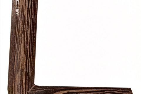 沃唐卡·觉蝉印坊：画框编号PictureFrame0163-天然实木山水纹鸡翅棕圆角框