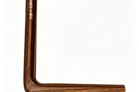 沃唐卡·觉蝉印坊：画框编号PictureFrame0165-天然实木山纹胡桃棕圆角框